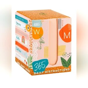 Professor Puzzle 365 Daily Distractions, Mindfulness & Well-being Activities,NWT